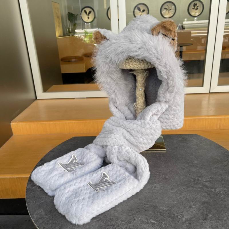 LV Scarf Hat (315)