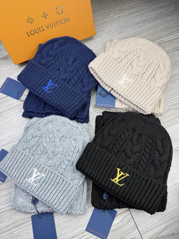 LV Scarf Hat E (145)