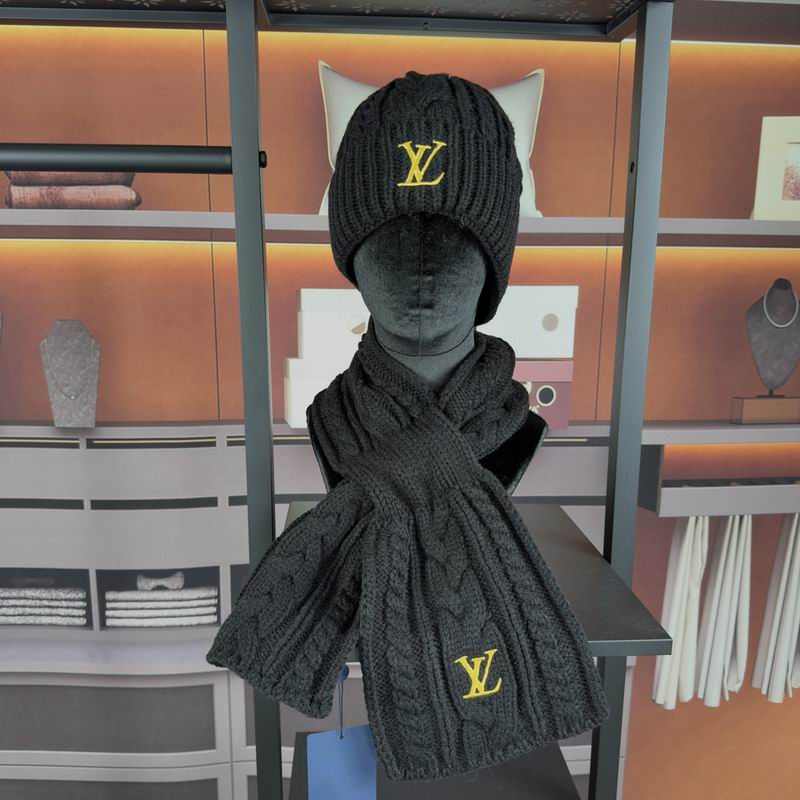 LV Scarf Hat E (153)