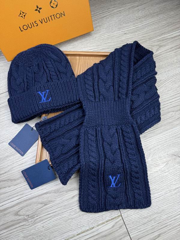 LV Scarf Hat E (155)