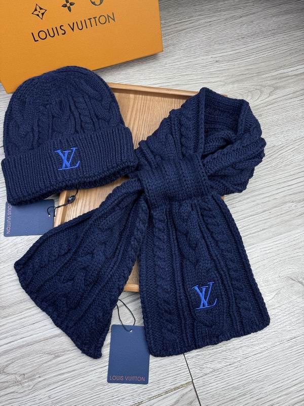 LV Scarf Hat E (156)