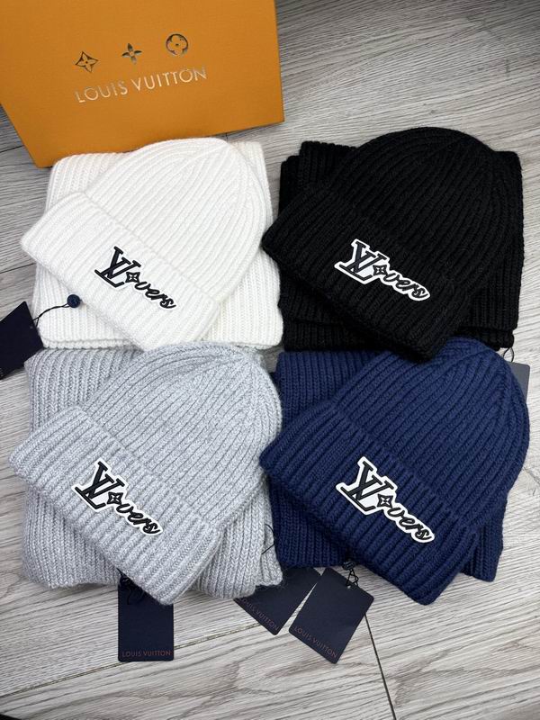 LV Scarf Hat E (1631)