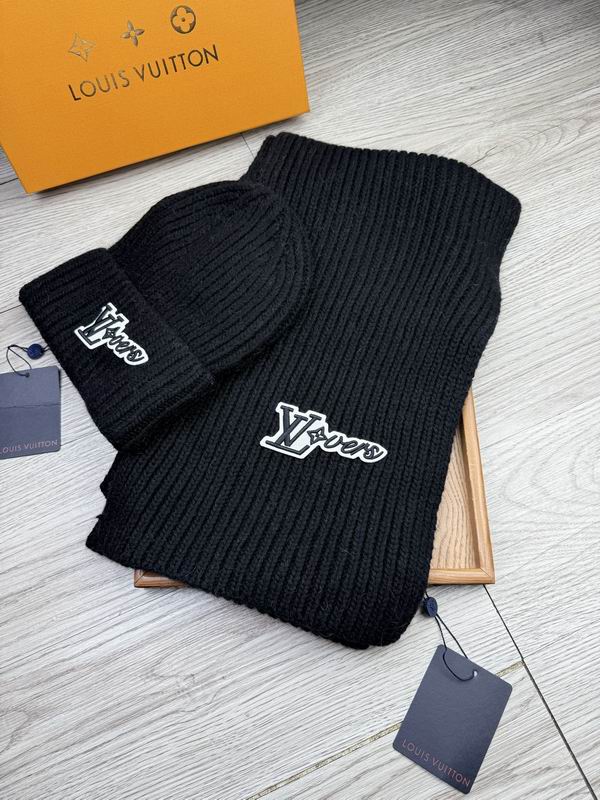 LV Scarf Hat E (1657)