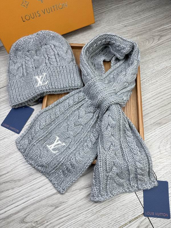 LV Scarf Hat E (166)