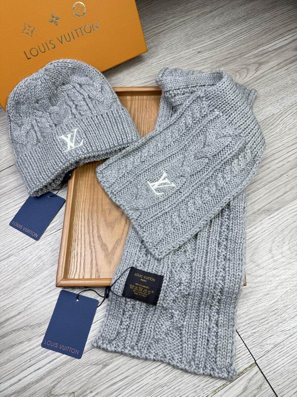 LV Scarf Hat E (167)