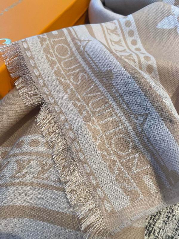 LV scarf 200X70cm 70%羊毛30%真丝 E14 (11)