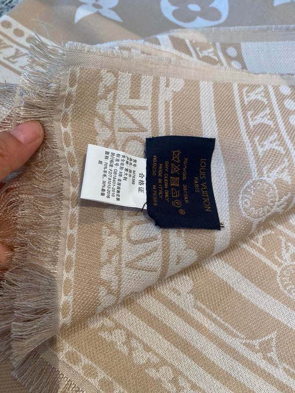 LV scarf 200X70cm 70%羊毛30%真丝 E14 (14)