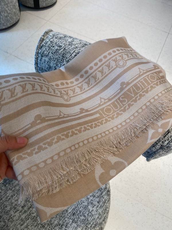 LV scarf 200X70cm 70%羊毛30%真丝 E14 (15)