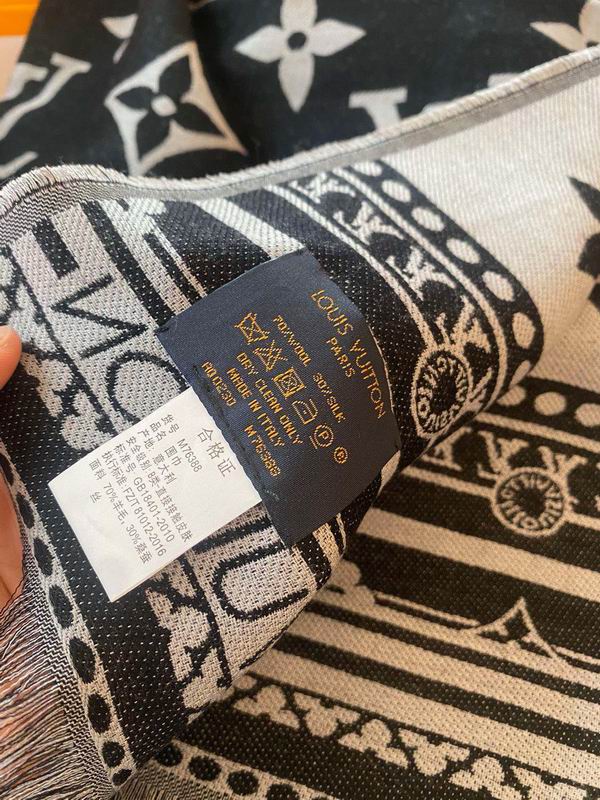 LV scarf 200X70cm 70%羊毛30%真丝 E14 (4)