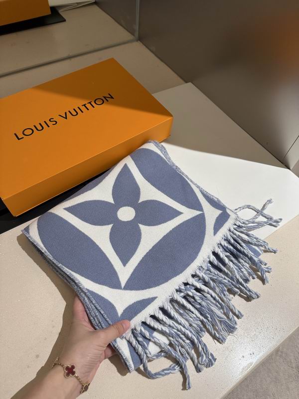 LV scarf 209X30cm 100%绵羊毛 E46 (17)