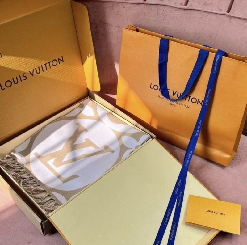 LV scarf 209X30cm 100%绵羊毛 E46 (4)