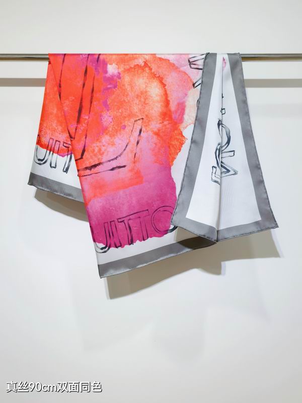 LV silk Scarf 90X90cm E05 (3)