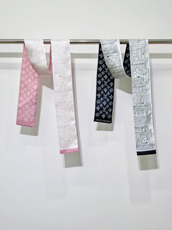 LV silk ribbon 8X120cm E01 (1)