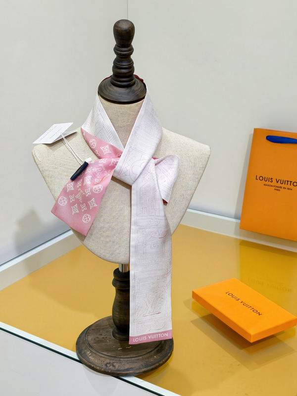 LV silk ribbon 8X120cm E01 (2)