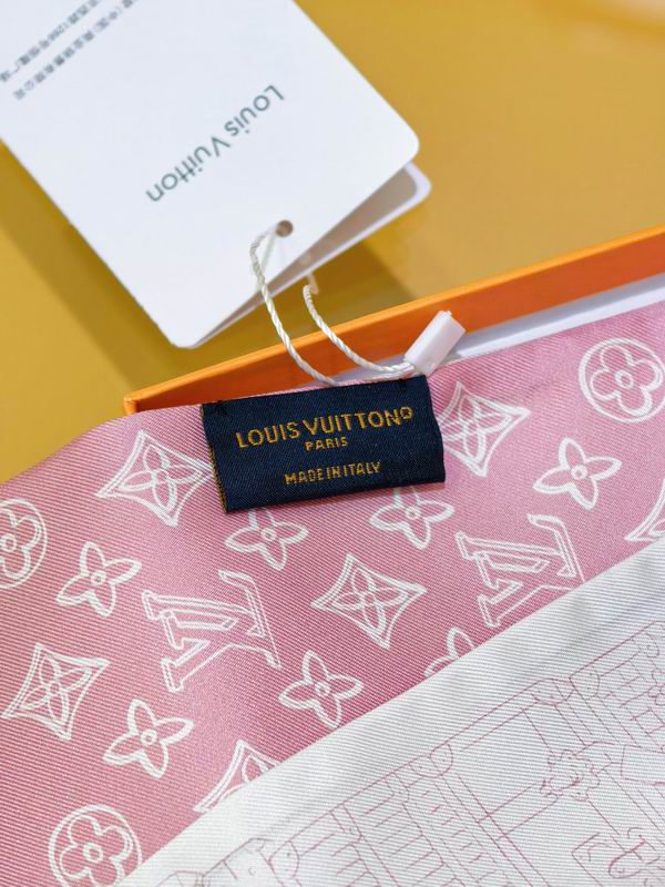 LV silk ribbon 8X120cm E01 (3)