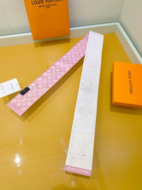 LV silk ribbon 8X120cm E01 (6)