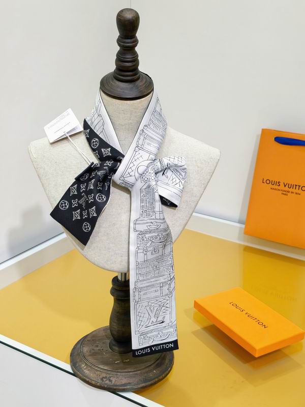 LV silk ribbon 8X120cm E01 (8)