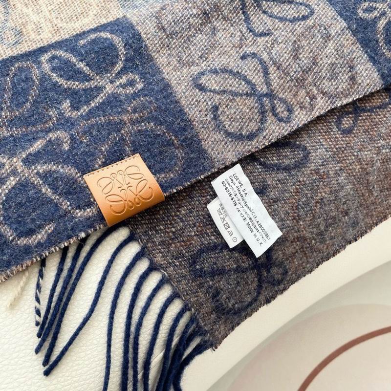 Loewe Scarf 32X180cm 100%羊绒 E12 (11)