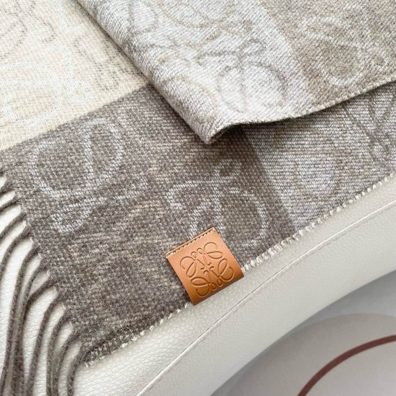 Loewe Scarf 32X180cm 100%羊绒 E12 (19)