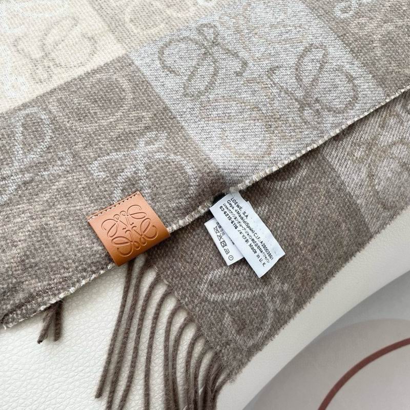 Loewe Scarf 32X180cm 100%羊绒 E12 (20)