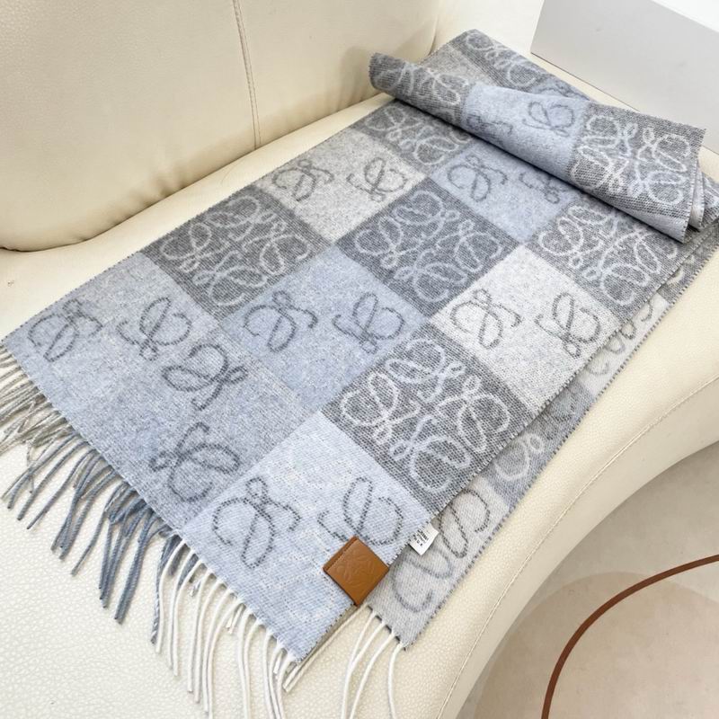 Loewe Scarf 32X180cm 100%羊绒 E12 (32)