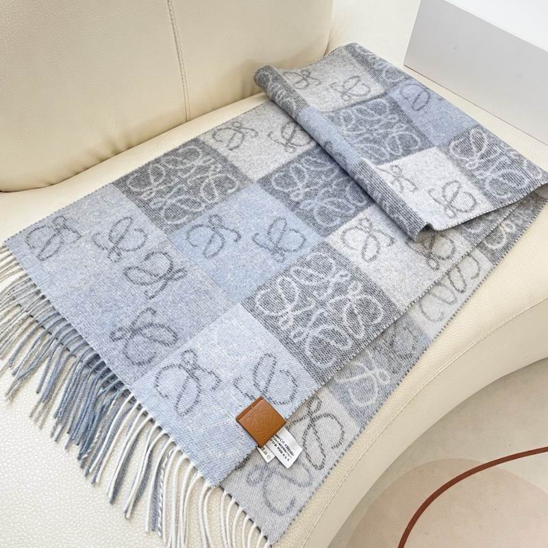 Loewe Scarf 32X180cm 100%羊绒 E12 (33)