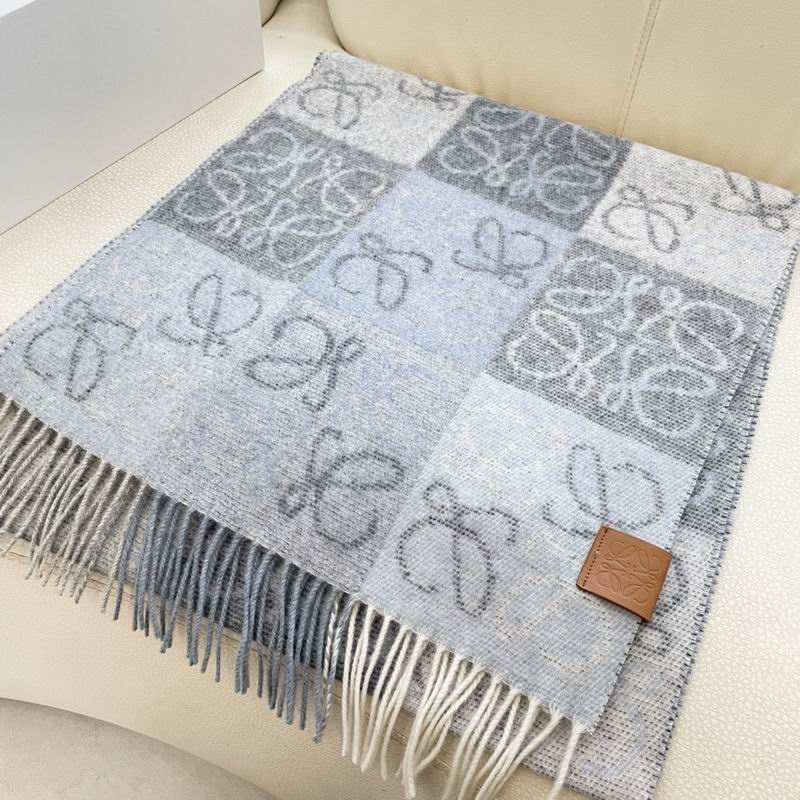 Loewe Scarf 32X180cm 100%羊绒 E12 (34)