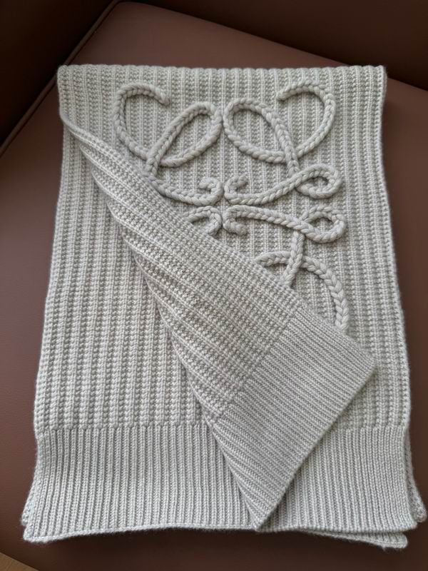 Loewe Scarf 40X180cm 100%羊绒 E39 (11)