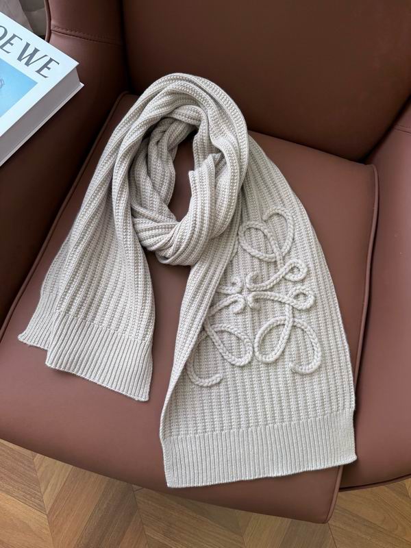 Loewe Scarf 40X180cm 100%羊绒 E39 (12)