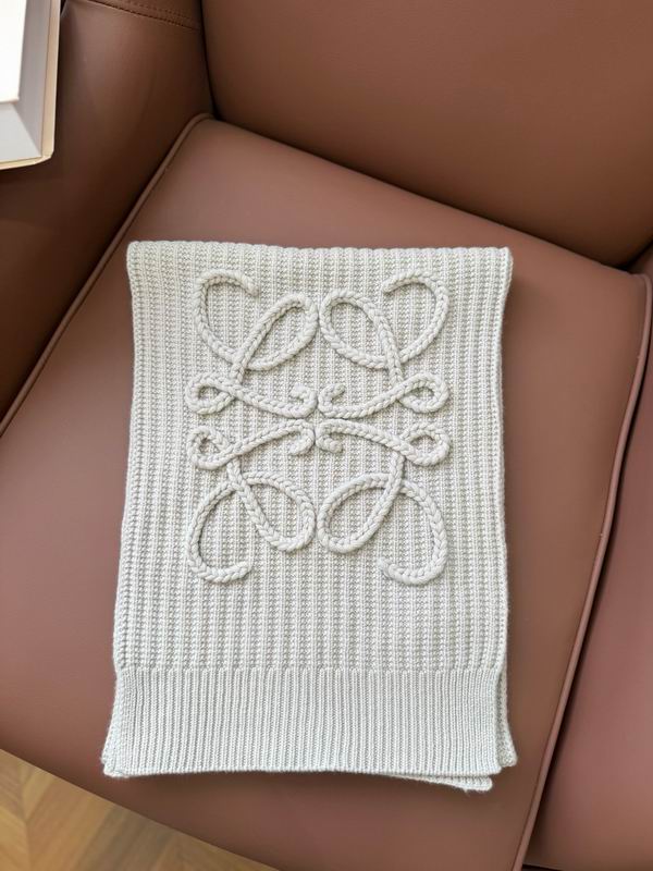 Loewe Scarf 40X180cm 100%羊绒 E39 (13)