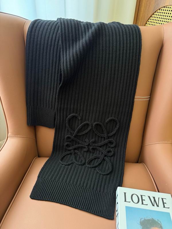 Loewe Scarf 40X180cm 100%羊绒 E39 (17)