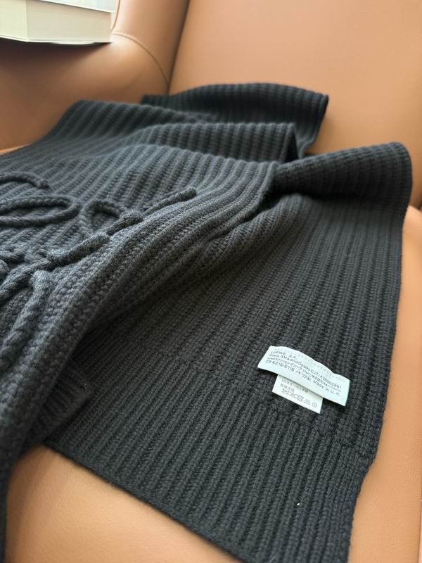 Loewe Scarf 40X180cm 100%羊绒 E39 (20)