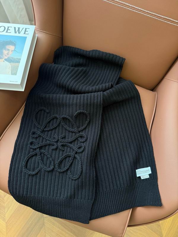 Loewe Scarf 40X180cm 100%羊绒 E39 (21)