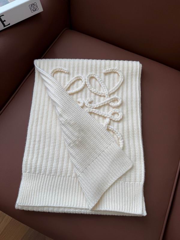 Loewe Scarf 40X180cm 100%羊绒 E39 (27)