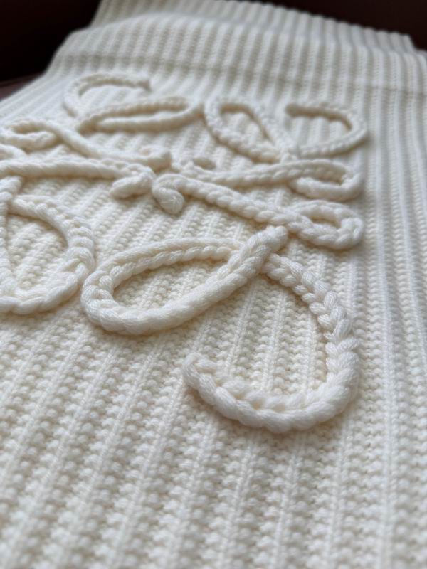 Loewe Scarf 40X180cm 100%羊绒 E39 (28)
