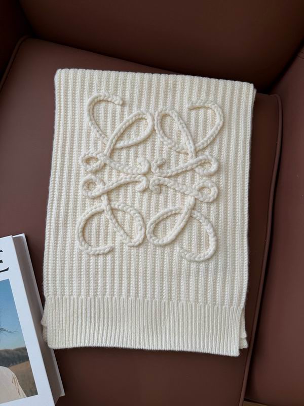 Loewe Scarf 40X180cm 100%羊绒 E39 (31)