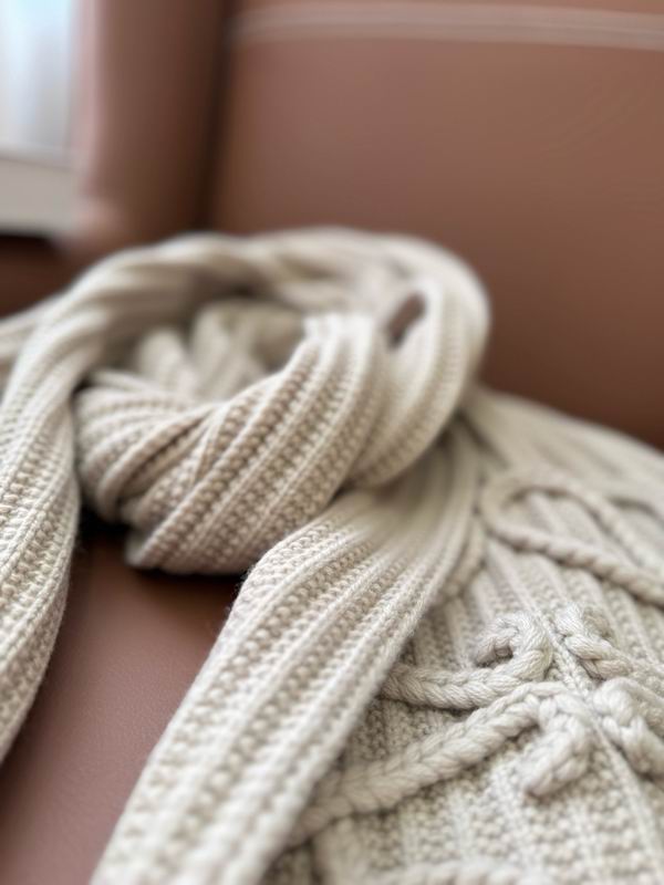 Loewe Scarf 40X180cm 100%羊绒 E39 (7)