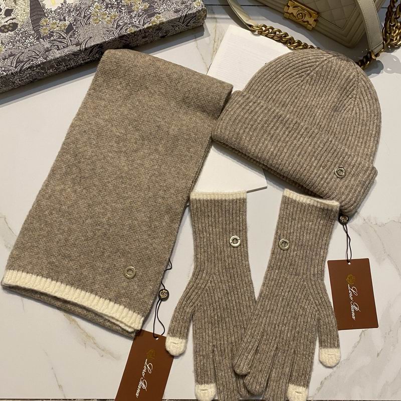 Loro Piana Scarf Hat Gloves (12)