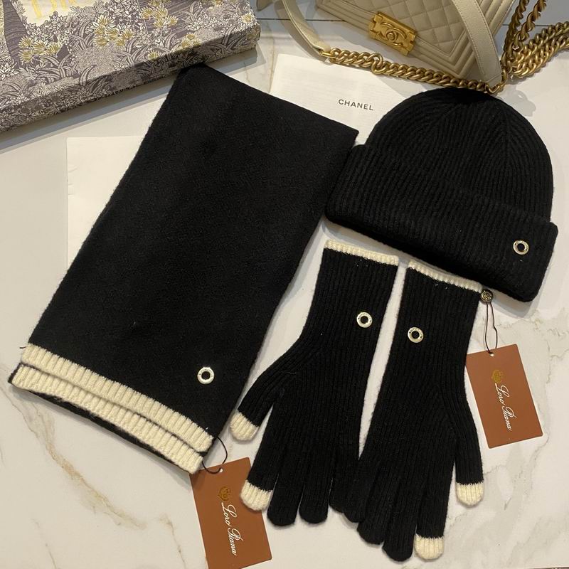 Loro Piana Scarf Hat Gloves (15)