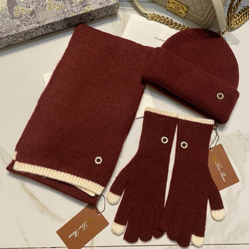 Loro Piana Scarf Hat Gloves (16)