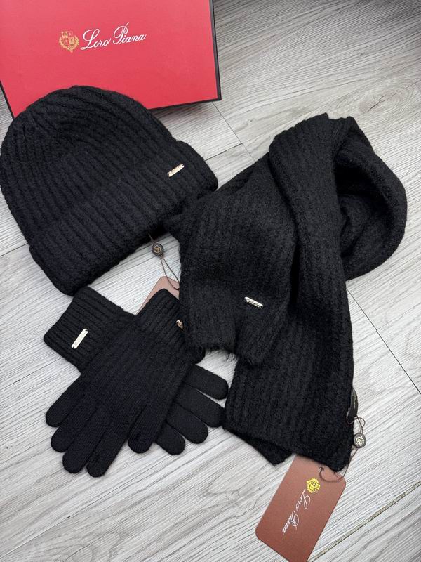 Loro Piana Scarf Hat Gloves dx (11)