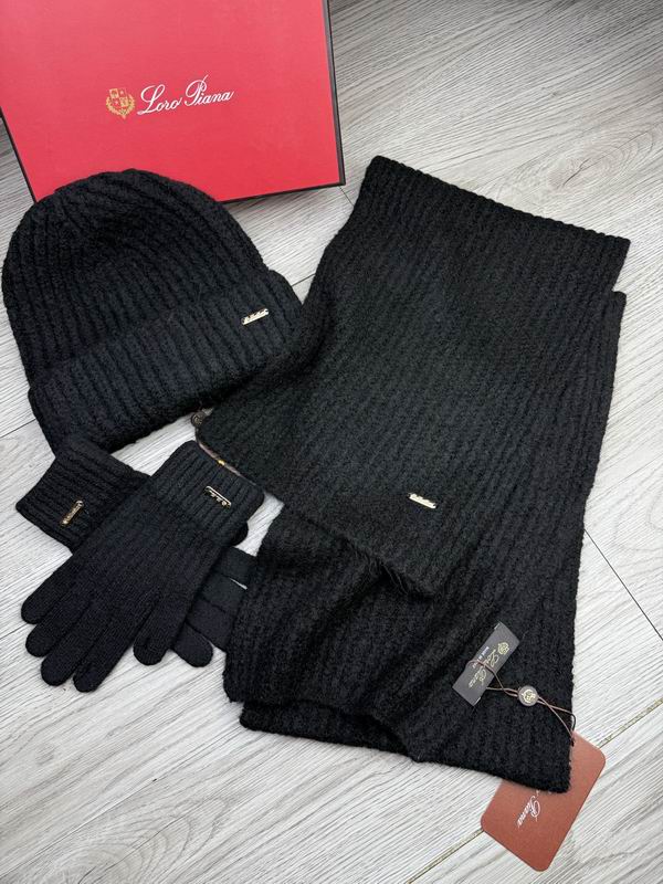 Loro Piana Scarf Hat Gloves dx (14)
