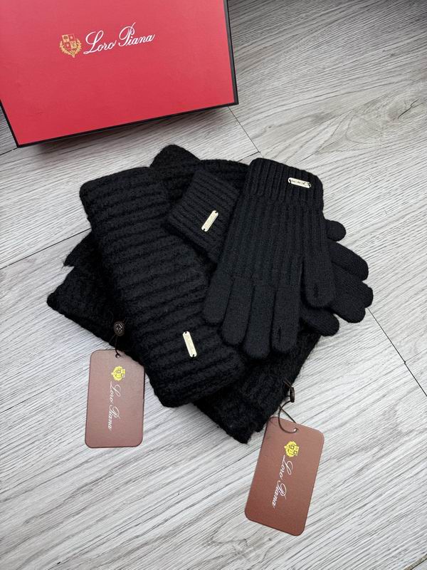 Loro Piana Scarf Hat Gloves dx (17)
