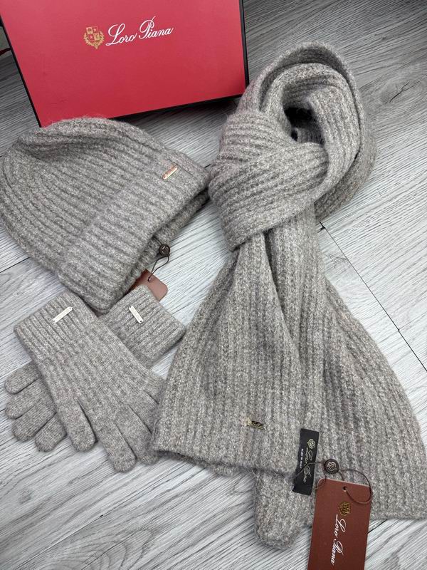 Loro Piana Scarf Hat Gloves dx (21)