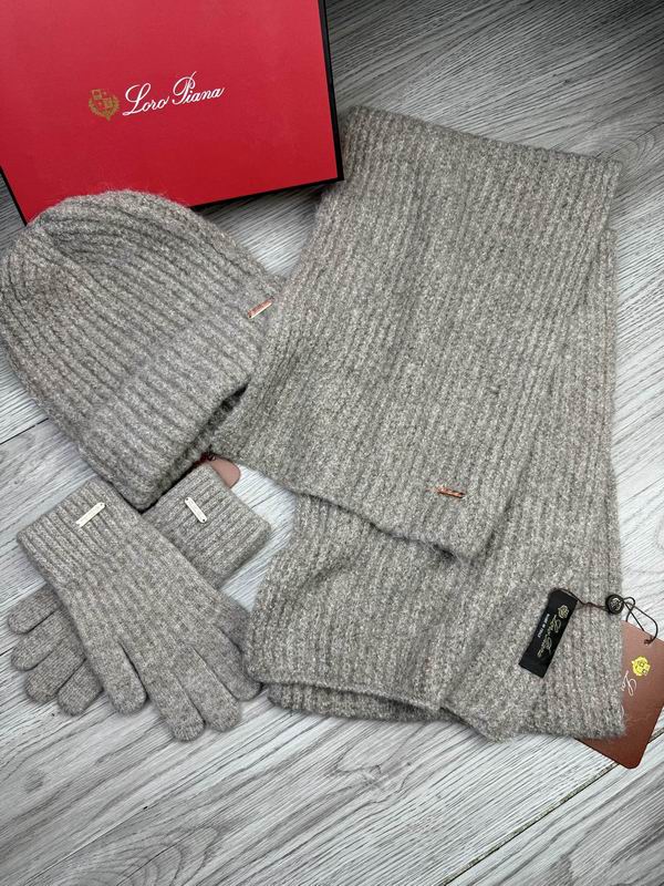 Loro Piana Scarf Hat Gloves dx (23)