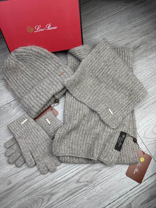 Loro Piana Scarf Hat Gloves dx (24)