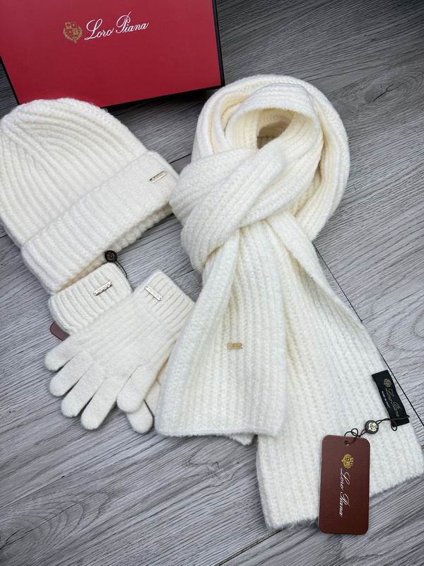Loro Piana Scarf Hat Gloves dx (3)