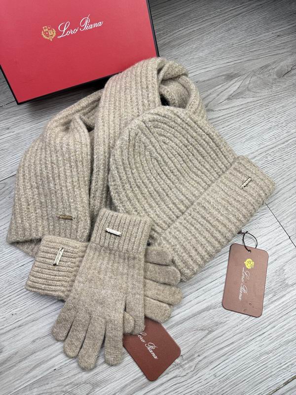 Loro Piana Scarf Hat Gloves dx (37)