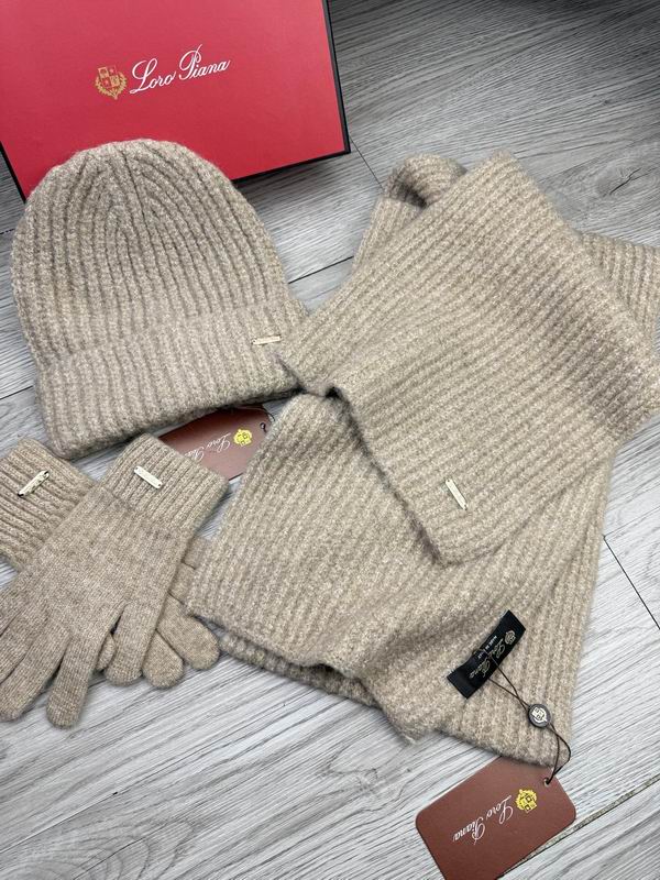 Loro Piana Scarf Hat Gloves dx (41)