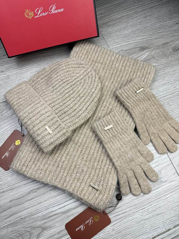Loro Piana Scarf Hat Gloves dx (43)